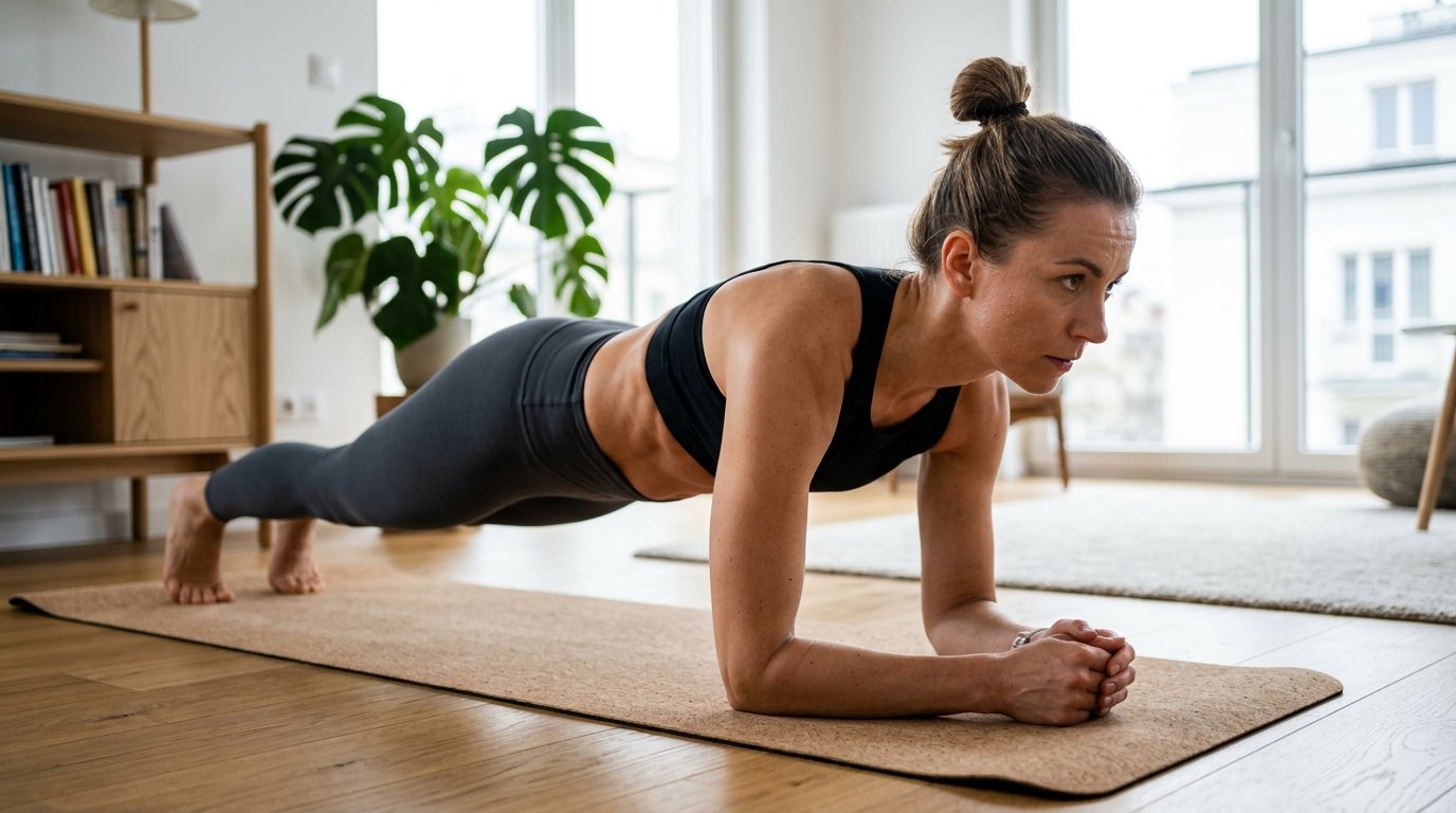 Ten profesjonalista fitness dzieli tę ekspresową metodę do robienia w domu dla wygładzenia fałdek brzucha przed latem